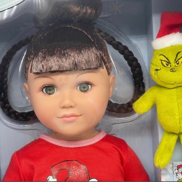 BRAND NEW MY LIFE GRINCH CINDY LOU POSABLE DOLL Green Eyes New 2022 - Picture 2 of 4